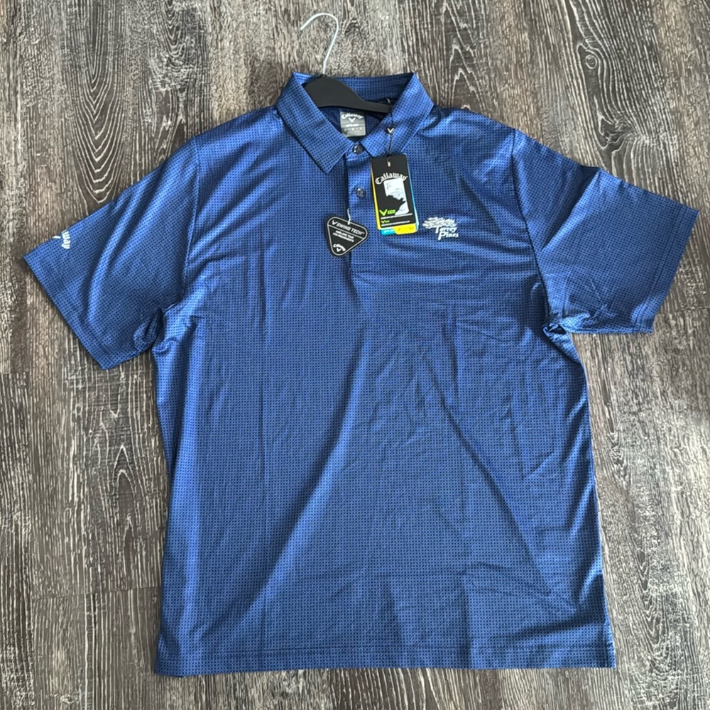 Callaway Men's Golf Polo Shirt | Performance Fabric | Moisture-Wicking Opti-Dri